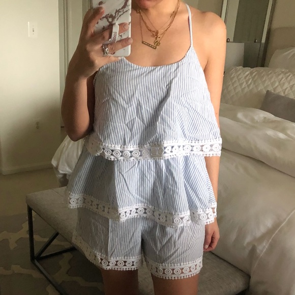 ASOS Pants - ASOS tiered romper